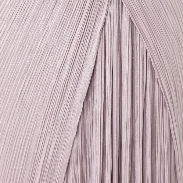 Marmar Halim One-Shoulder Pleated Silk Dress in Lilac | Evening Gowns | Luxury Shoes 