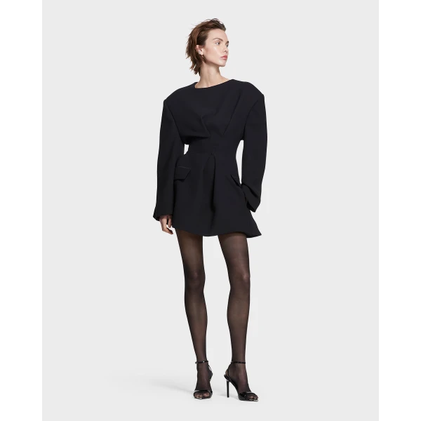 Maticevski Area Dress in Black | Mini Dresses | Luxury Shoes 