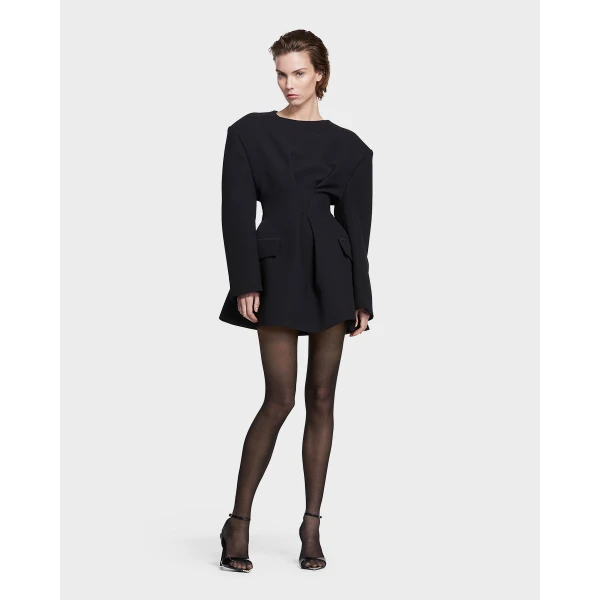 Maticevski Area Dress in Black | Mini Dresses | Luxury Shoes 