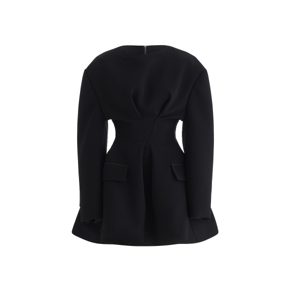 Maticevski Area Dress in Black | Mini Dresses | Luxury Shoes 