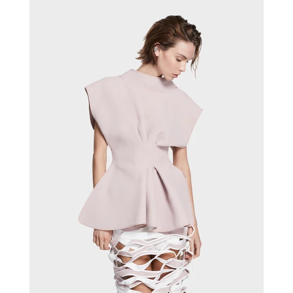 Maticevski Endure Top in Pink | Tops | Luxury Shoes 