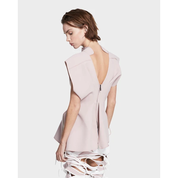Maticevski Endure Top in Pink | Tops | Luxury Shoes 