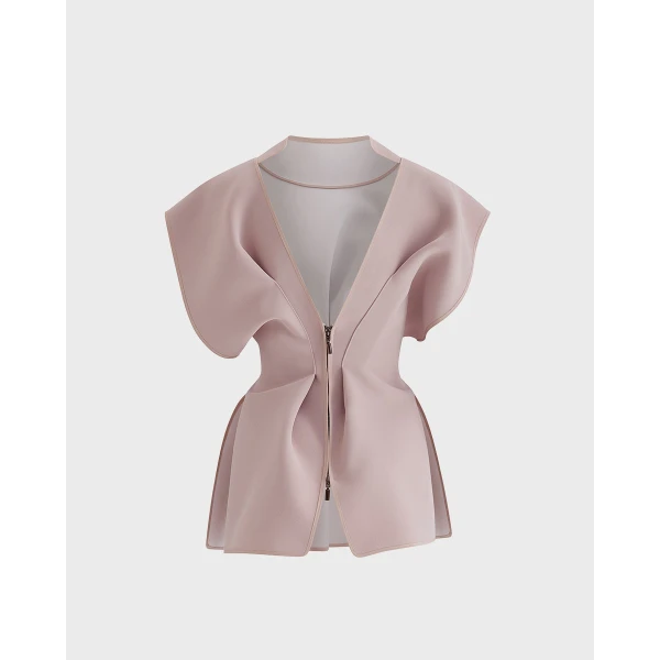 Maticevski Endure Top in Pink | Tops | Luxury Shoes 