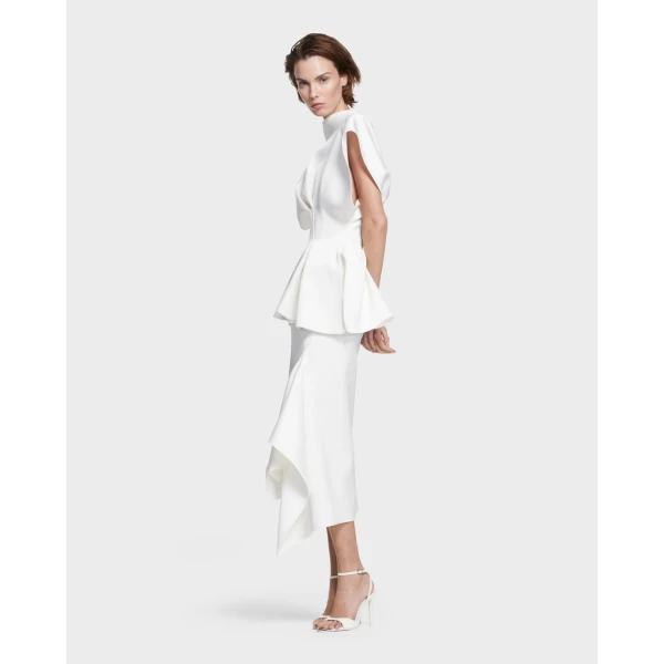 Maticevski Endure Top in White | Tops | Luxury Shoes 
