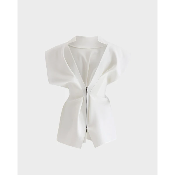 Maticevski Endure Top in White | Tops | Luxury Shoes 