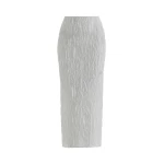 Maticevski Entreat Skirt in White | Pencil Skirts | Luxury Shoes 