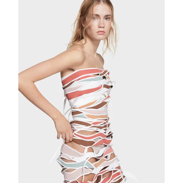 Maticevski Fixation Gown in Multicolour | Evening Gowns | Luxury Shoes 