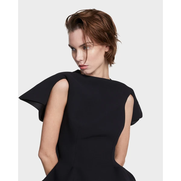 Maticevski Forge Dress in Black | Mini Dresses | Luxury Shoes 
