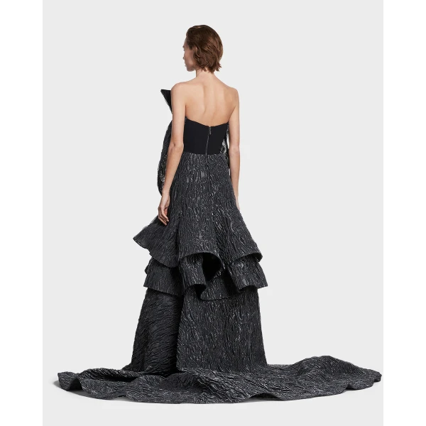 Maticevski Friesian Gown in Black | Evening Gowns | Luxury Shoes 