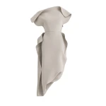 Maticevski Invoke Dress in Beige | Midi Dresses | Luxury Shoes 