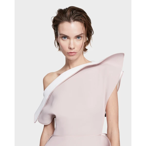 Maticevski Invoke Dress in Pink | Midi Dresses | Luxury Shoes 