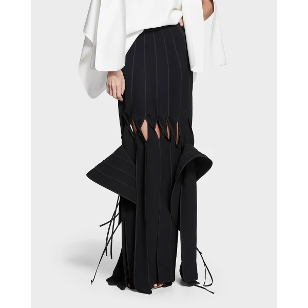 Maticevski Newfound Skirt in Black | Maxi Skirts | Luxury Shoes 