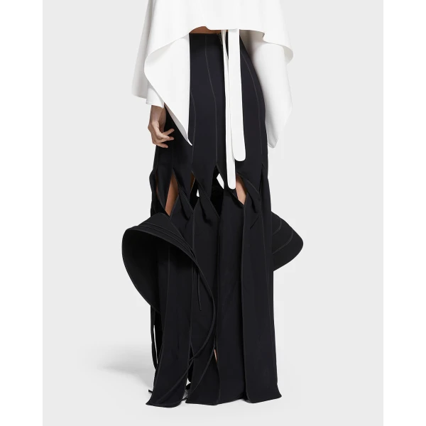 Maticevski Newfound Skirt in Black | Maxi Skirts | Luxury Shoes 