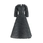 Maticevski Phantom Dress in Grey | Midi Dresses | Luxury Shoes 