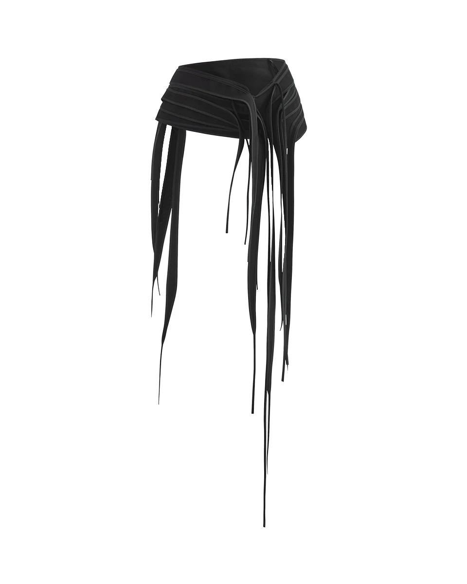 Maticevski Scintillate Hip Band in Black Maticevski Scintillate Hip Band in Black | Belts | Luxury Shoes