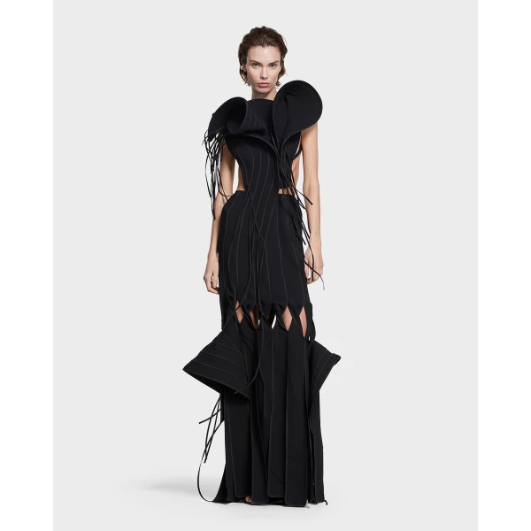 Maticevski Temptation Top in Black | Tops | Luxury Shoes 