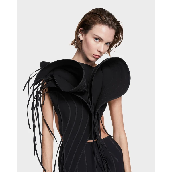Maticevski Temptation Top in Black | Tops | Luxury Shoes 