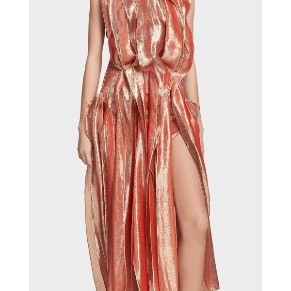 Maticevski Trailblaze Gown in Orange | Evening Gowns | Luxury Shoes 