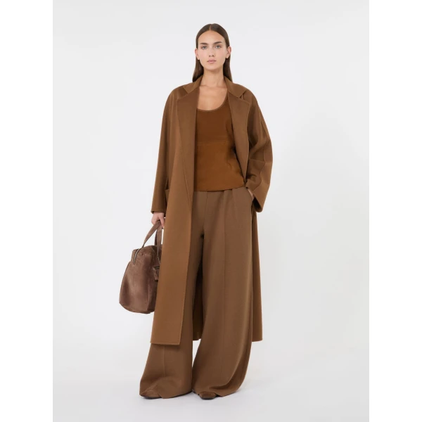 Max Mara Accordo Wool and Cashmere Top in Camel | Tops | Luxury Shoes 