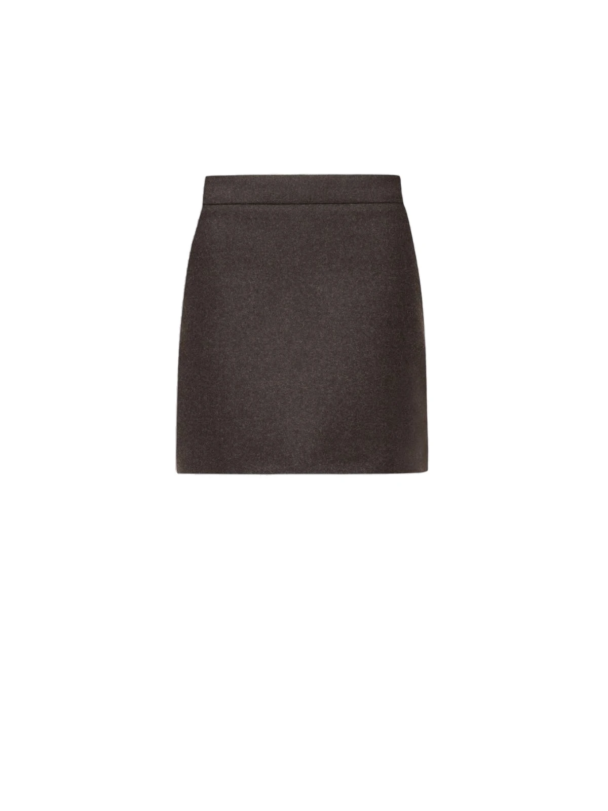 Max Mara Acinoso Short Felted Wool Skirt in Mud Max Mara Acinoso Short Felted Wool Skirt in Mud | Mini Skirts | Luxury Shoes