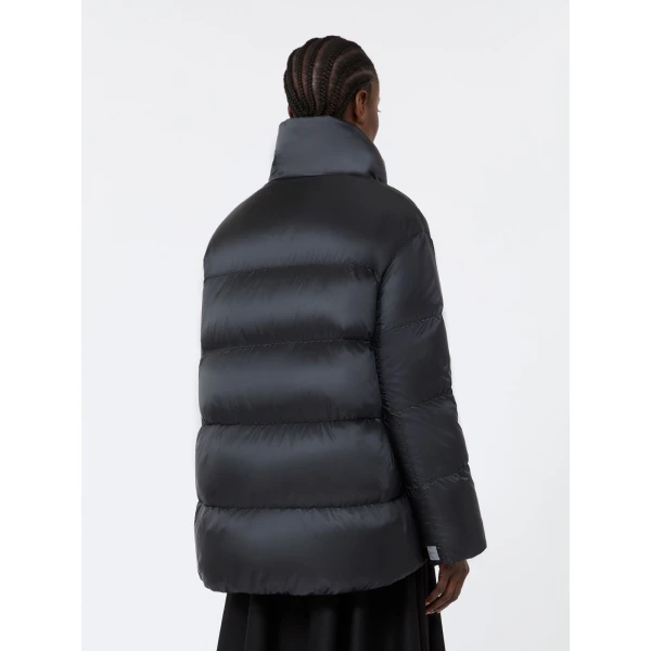 Max Mara Adorato Roomy Water-Repellent Puffer Jacket in Black | Jackets | Luxury Shoes 