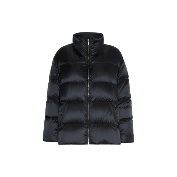 Adorato Roomy Water-Repellent Puffer Jacket in Black