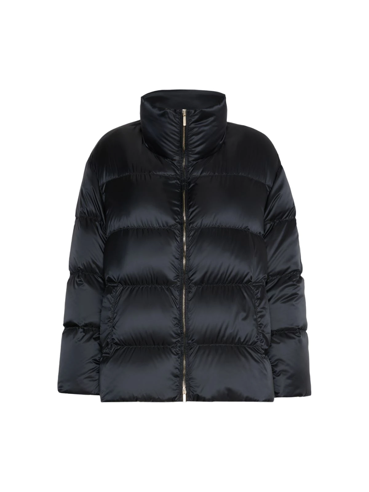 Max Mara Adorato Roomy Water-Repellent Puffer Jacket in Black Max Mara Adorato Roomy Water-Repellent Puffer Jacket in Black | Jackets | Luxury Shoes