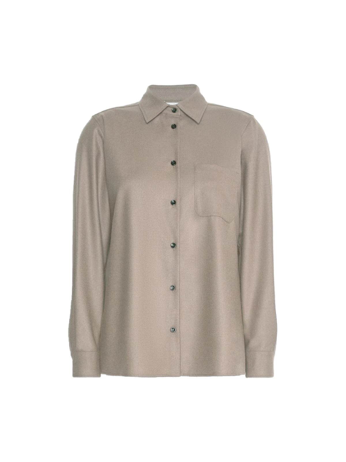 Max Mara Aere Cashmere Foule Shirt in Sand Max Mara Aere Cashmere Foule Shirt in Sand | Shirts | Luxury Shoes