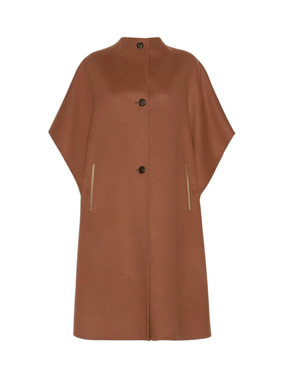 Max Mara Affari Pure Wool Long Cape in Dark Brown Max Mara Affari Pure Wool Long Cape in Dark Brown | Coats | Luxury Shoes
