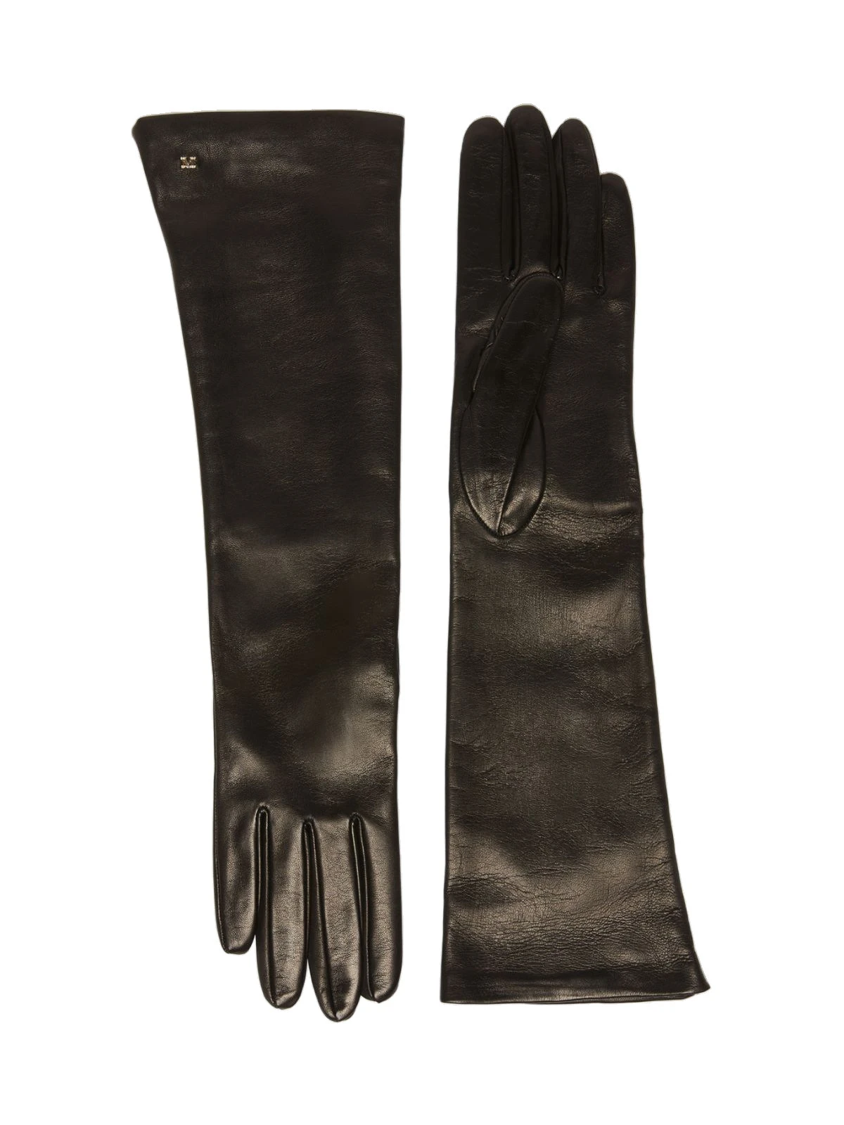 Max Mara Afidee Long Lambskin Nappa Gloves in Black Max Mara Afidee Long Lambskin Nappa Gloves in Black | Women | Luxury Shoes