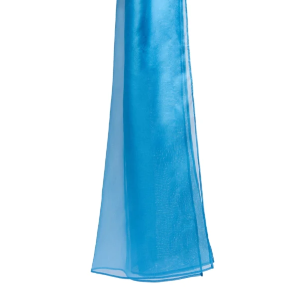 Agoraio Silk Stole in Ocean Blue