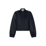 Max Mara Alcamo Technical Mesh Boxy Jacket in Ultramarine | Blazers | Luxury Shoes 