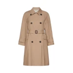 Max Mara Alessio Double-Breasted Water-Repellent Trench Coat in Camel | Trench Coat | Luxury Shoes 