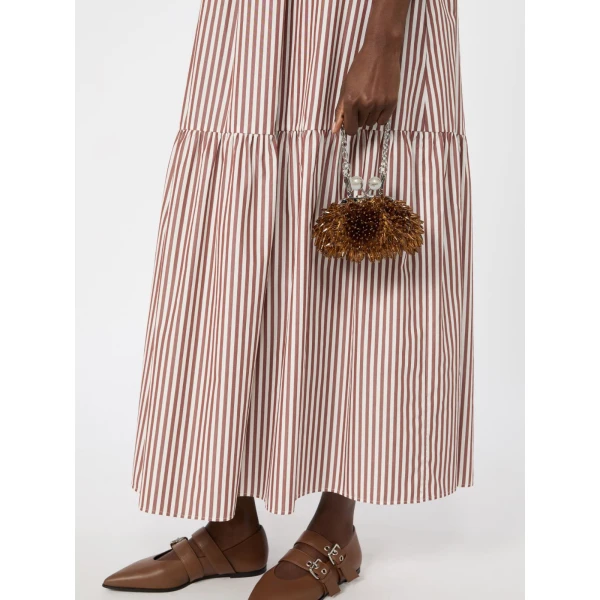 Max Mara Alfio Nano Pasticcino Bag with Gemstones in Bronze | Mini Bags | Luxury Shoes 