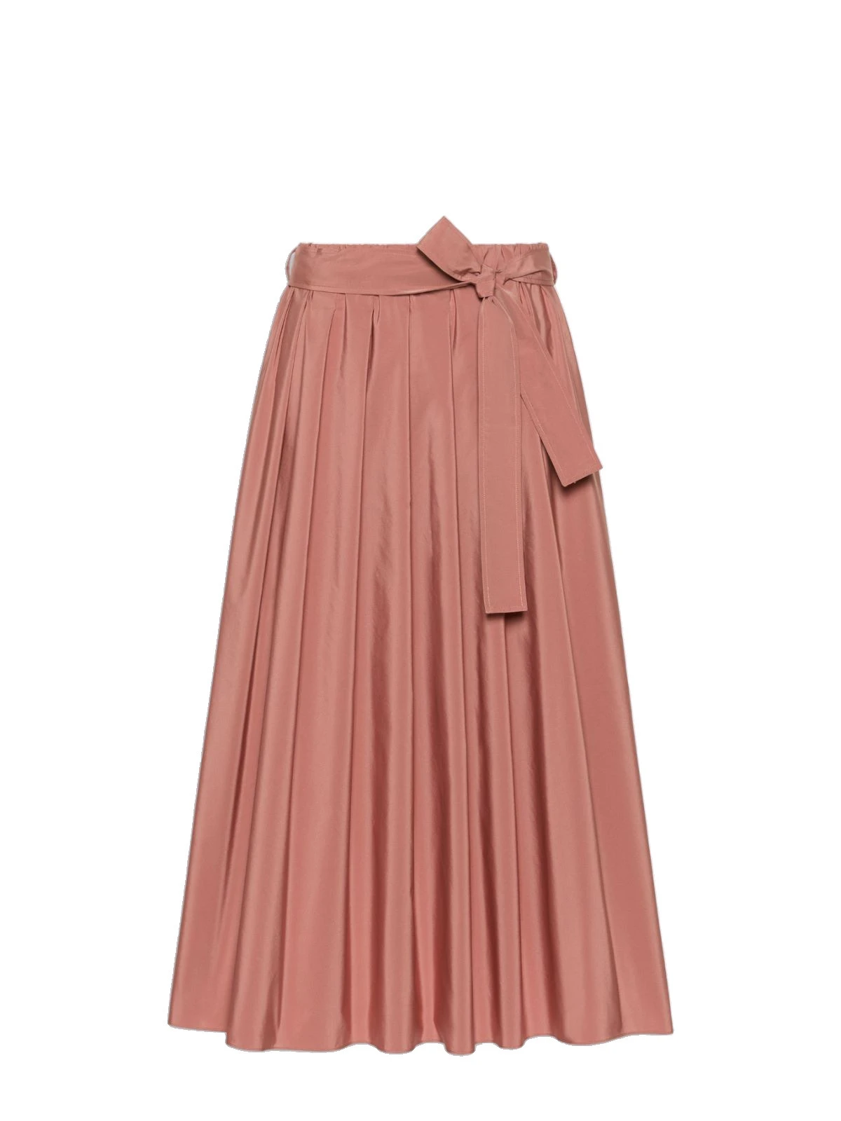 Max Mara Alpaca Pleated Cotton-Blend Taffeta Skirt in Terra Cotta Max Mara Alpaca Pleated Cotton-Blend Taffeta Skirt in Terra Cotta | Pleated Skirts | Luxury Shoes