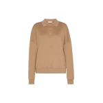 Max Mara Alpaca Wool Fleece Jersey Sweater in Camel | Sweaters | Luxury Shoes 
