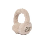 Max Mara Alpaca and Wool Teddy Earmuffs in Beige | Hats | Luxury Shoes 