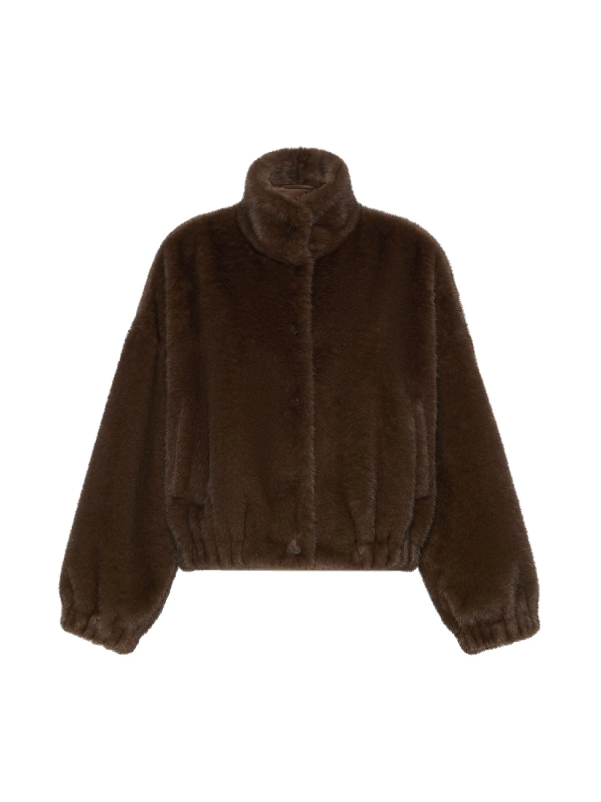 Max Mara Anemone Fluffy Textured Cropped Jacket in Brown Max Mara Anemone Fluffy Textured Cropped Jacket in Brown | Jackets | Luxury Shoes