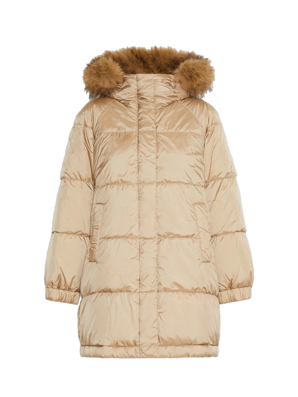 Max Mara Anfora Reversible Water-Repellent Midi Parka in Camel Max Mara Anfora Reversible Water-Repellent Midi Parka in Camel | Coats | Luxury Shoes