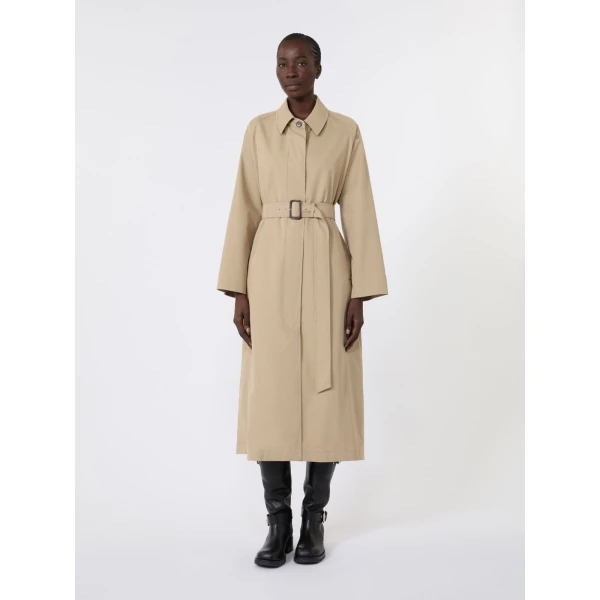 Max Mara Angus Water-Repellent Gabardine Trench Coat in Beige | Trench Coat | Luxury Shoes 