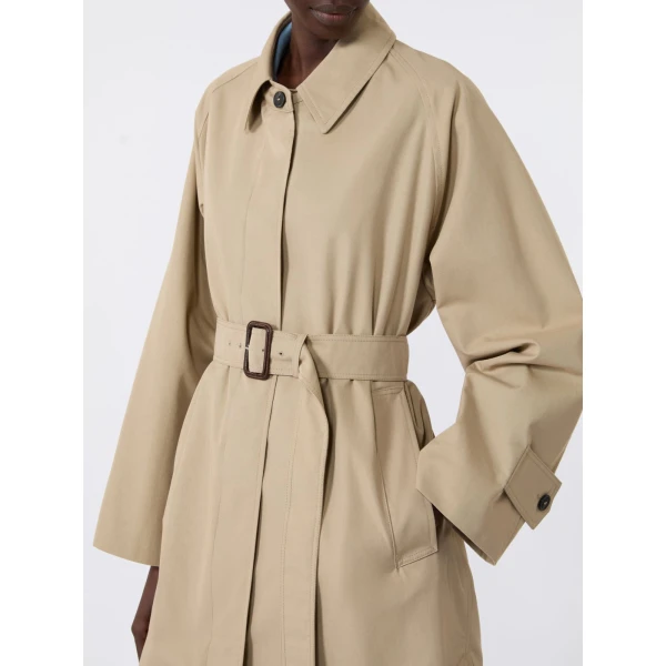 Max Mara Angus Water-Repellent Gabardine Trench Coat in Beige | Trench Coat | Luxury Shoes 