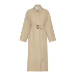 Max Mara Angus Water-Repellent Gabardine Trench Coat in Beige | Women | Luxury Shoes 
