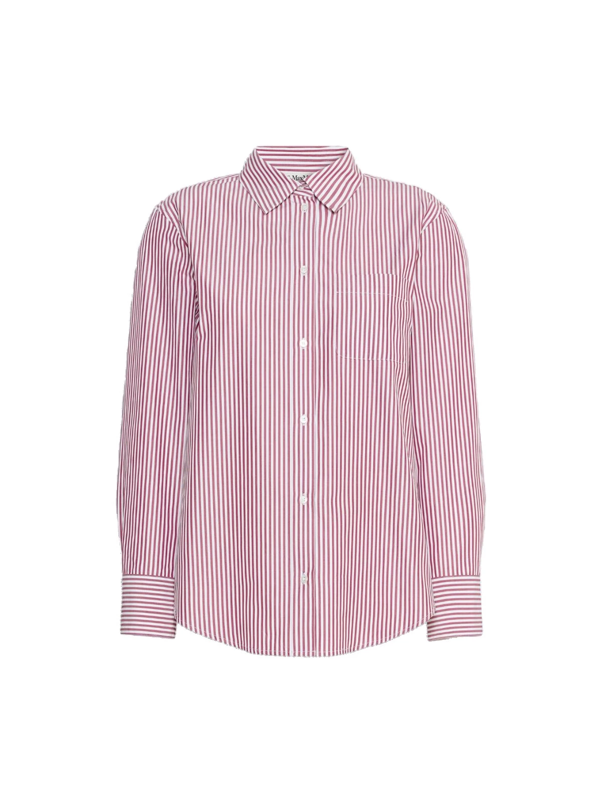 Max Mara Anthea Classic Cotton Shirt in Bordeaux Max Mara Anthea Classic Cotton Shirt in Bordeaux | Shirts | Luxury Shoes