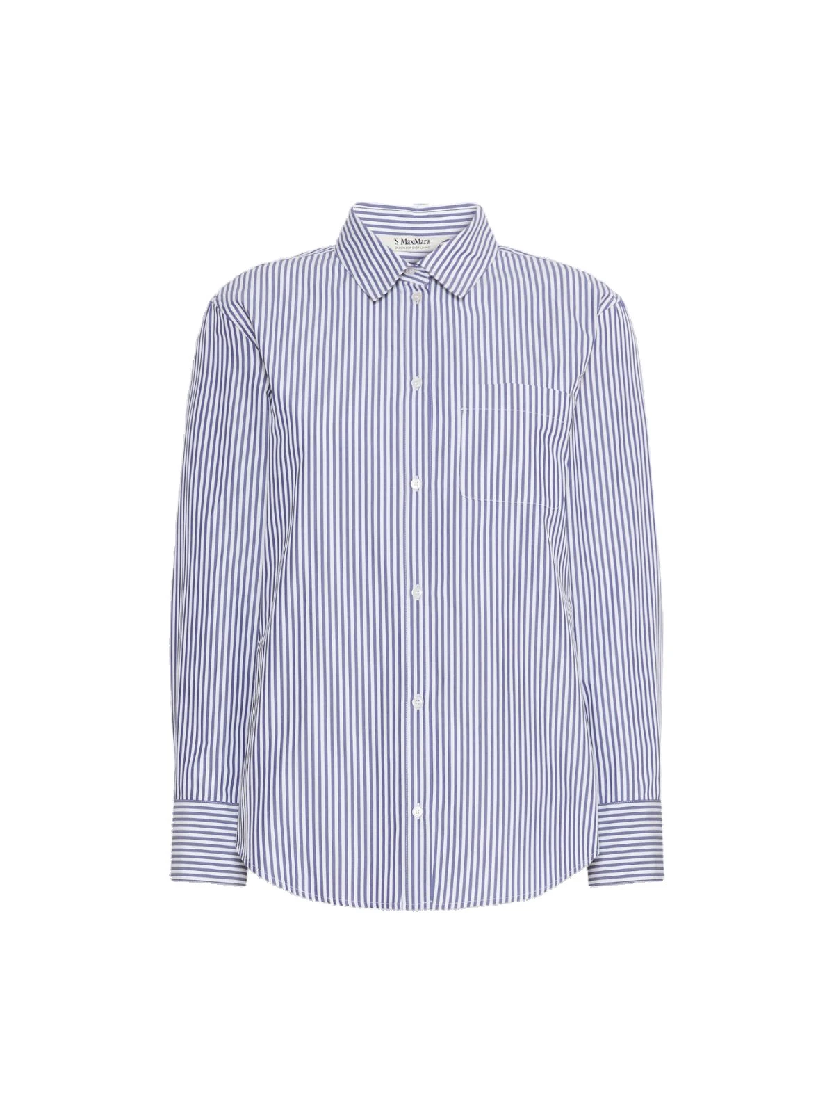 Max Mara Anthea Classic Cotton Shirt in Light Blue Max Mara Anthea Classic Cotton Shirt in Light Blue | Shirts | Luxury Shoes
