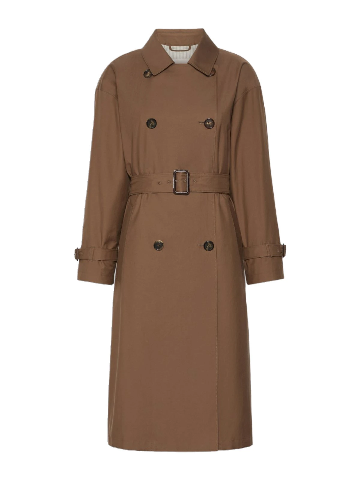 Max Mara Antonia Water-Repellent Cotton Twill Midi Trench Coat in Brown Max Mara Antonia Water-Repellent Cotton Twill Midi Trench Coat in Brown | Trench Coat | Luxury Shoes