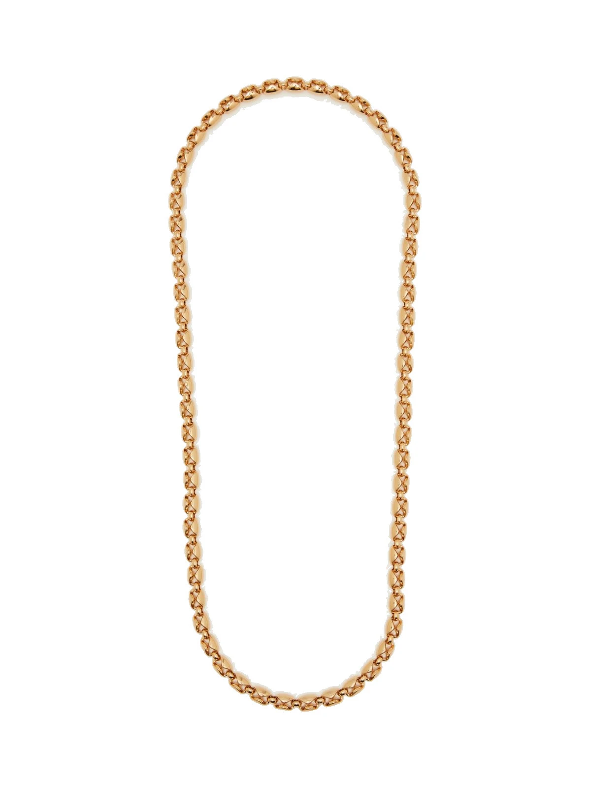 Max Mara Aquila Long Link Necklace in Bronze Max Mara Aquila Long Link Necklace in Bronze | Necklace | Luxury Shoes