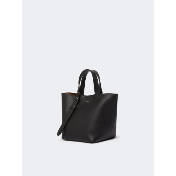 Max Mara Archetipo Extra Small Leather Bag in Black | Mini Bags | Luxury Shoes 