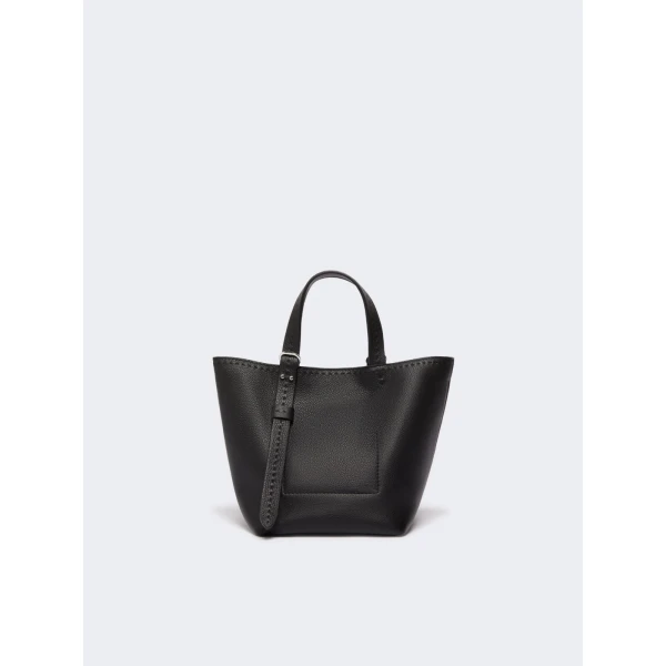 Max Mara Archetipo Extra Small Leather Bag in Black | Mini Bags | Luxury Shoes 