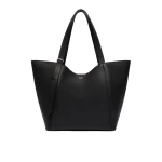 Max Mara Archetipo Leather Handbag in Black | Totes & Top-Handle Bags | Luxury Shoes 