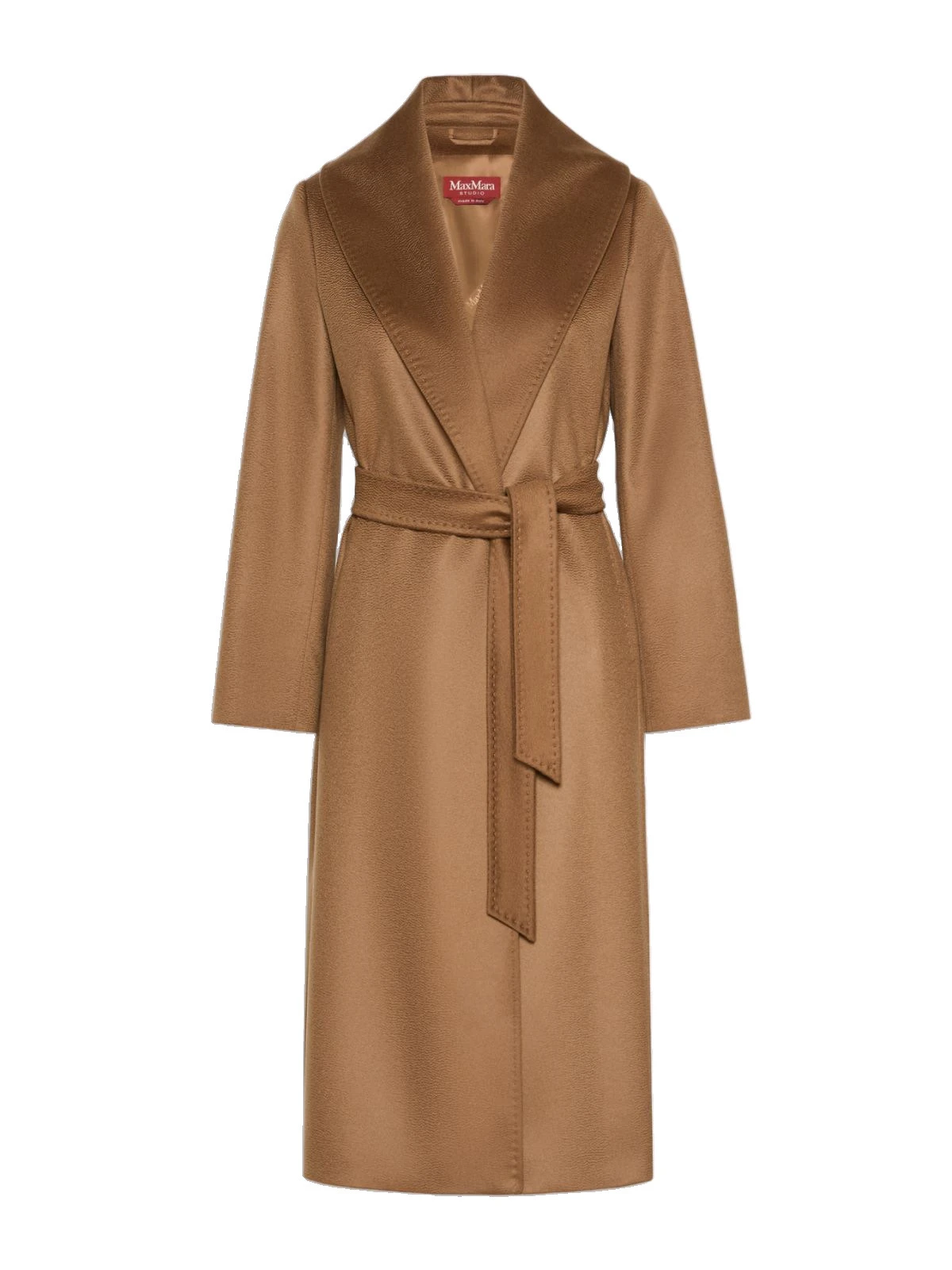 Max Mara Ardea Long Cashmere Robe Coat in Tobacco Max Mara Ardea Long Cashmere Robe Coat in Tobacco | Wool Coat | Luxury Shoes